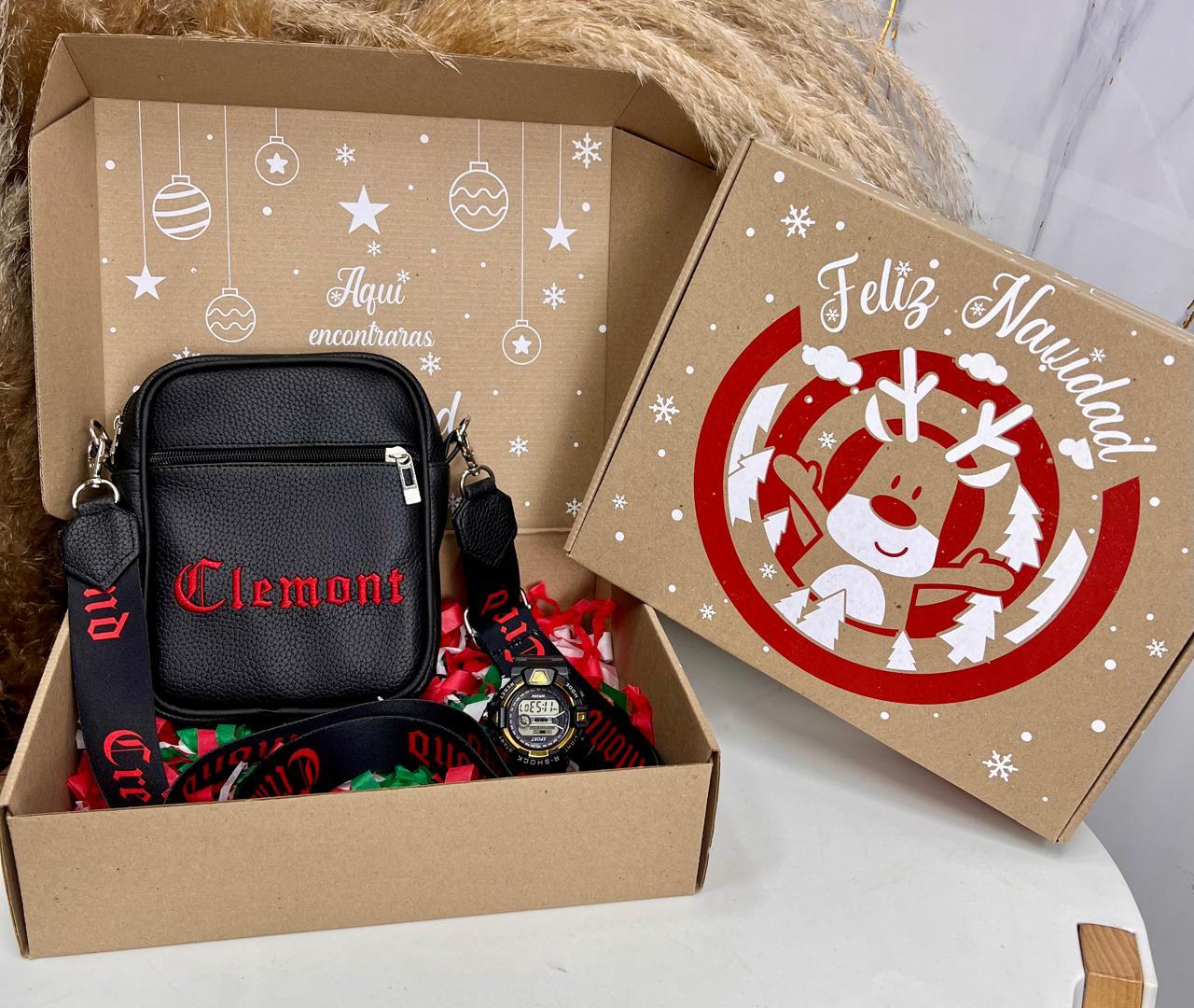 Combo Caballero Bolso + Reloj