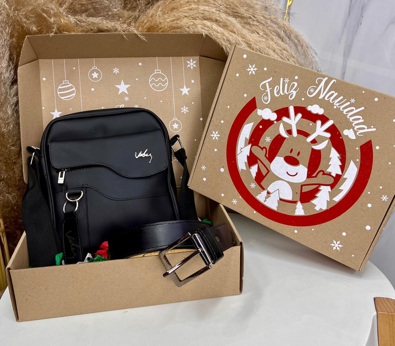 Combo Caballero Bolso + Correa