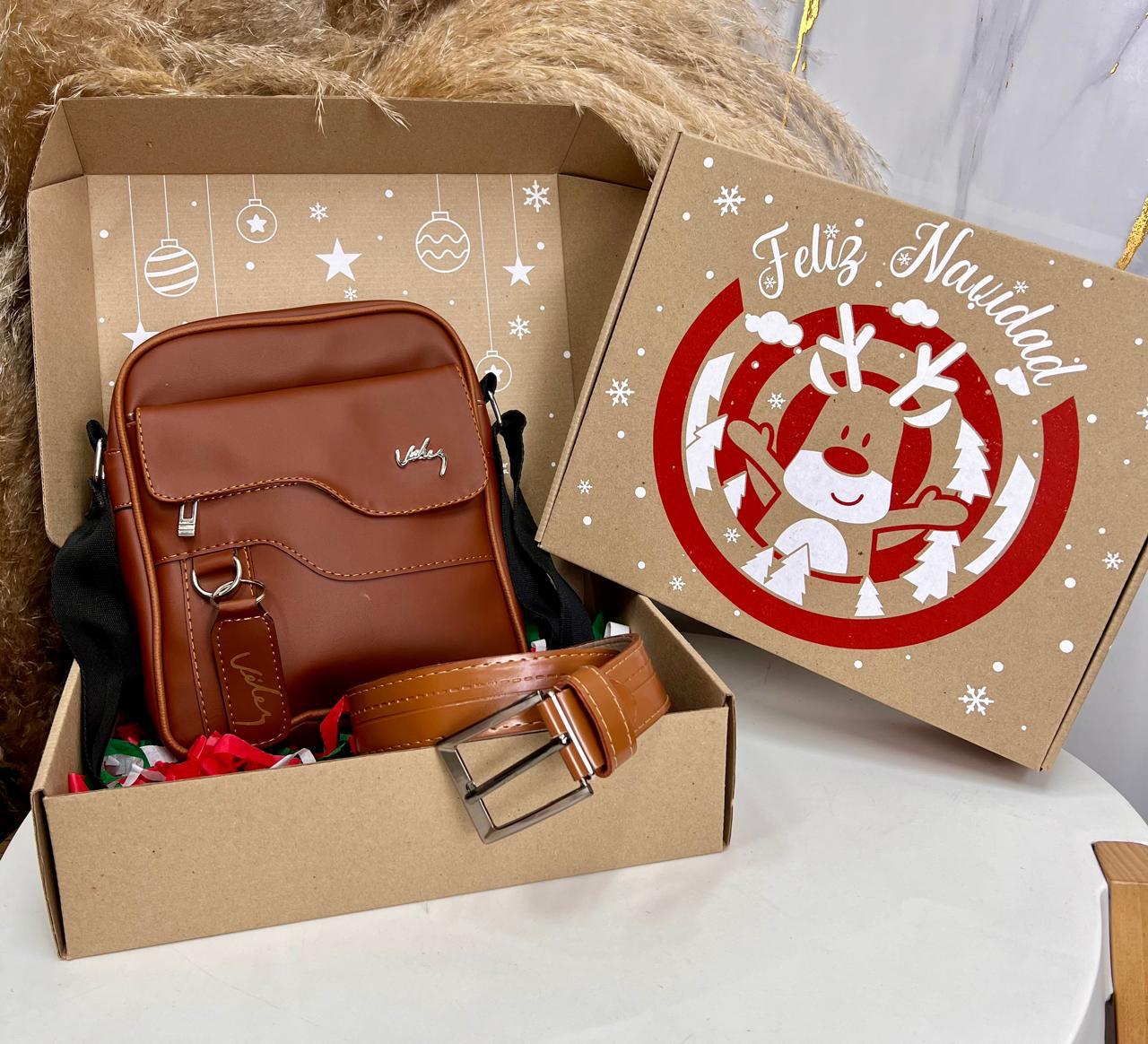 Combo Caballero Bolso + Correa