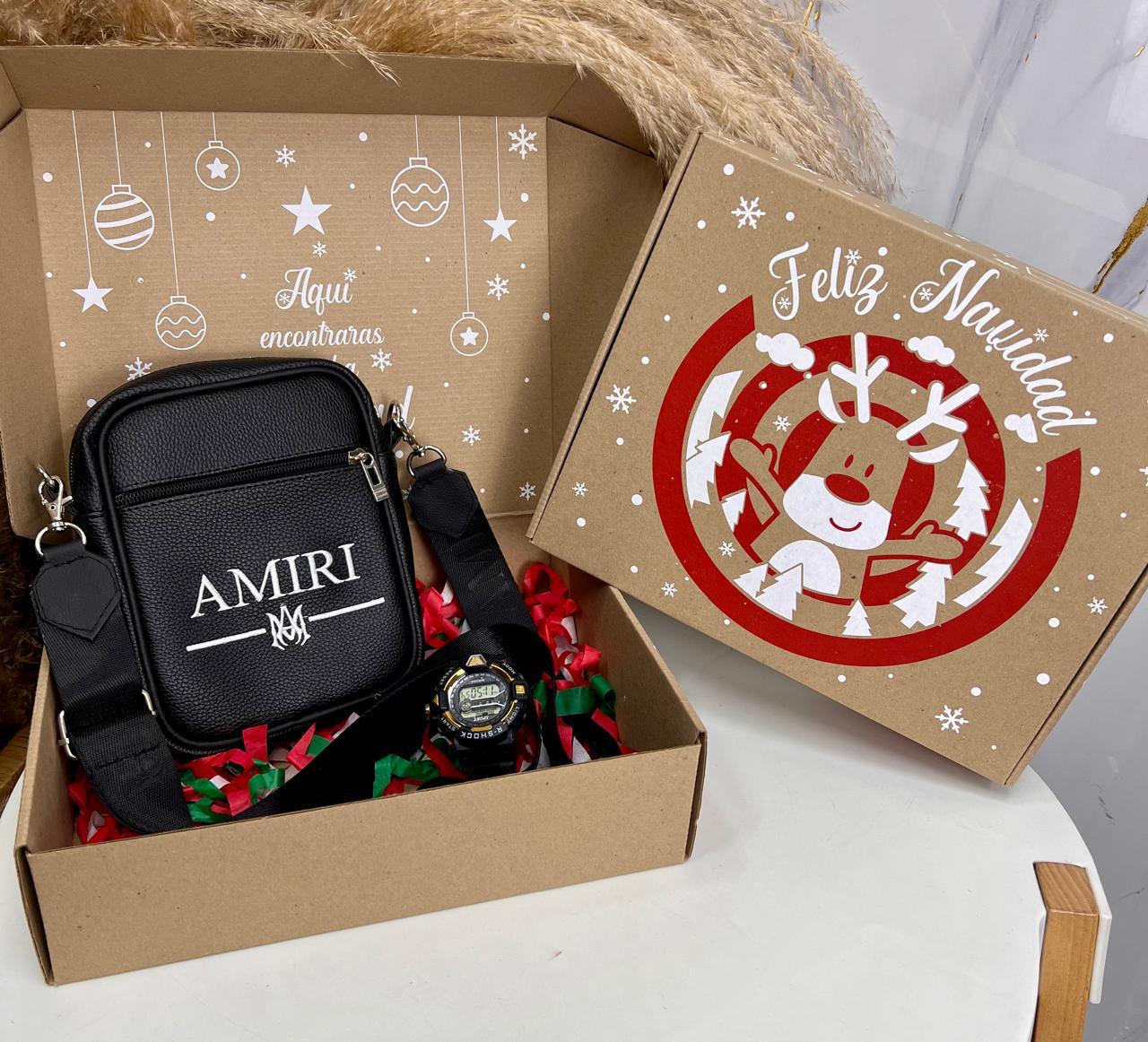 Combo Caballero Bolso + Reloj