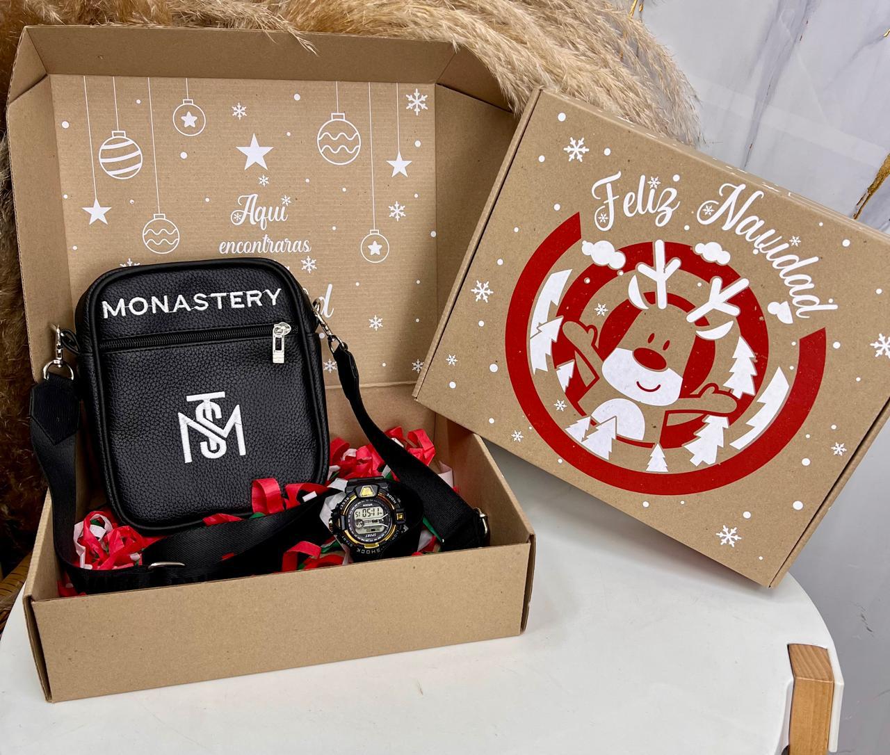 Combo Caballero Bolso + Reloj